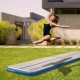Saltea gonflabila gimnastica inSPORTline Airstunt 300 x 100 x 10 cm, Alb