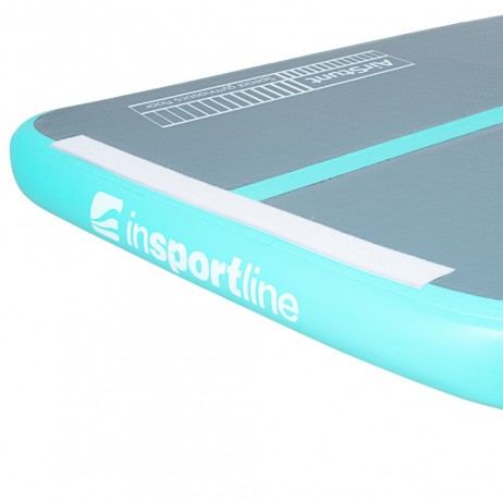 Saltea gonflabila exercitii inSPORTline Airstunt 300 x 100 x 10 cm, Alb