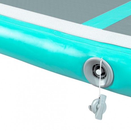 Saltea gonflabila exercitii inSPORTline Airstunt 300 x 100 x 10 cm, Gri