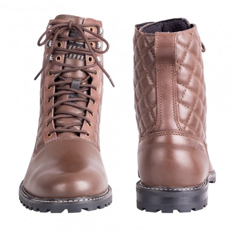 Ghete moto femei W-TEC Leocia, Maro