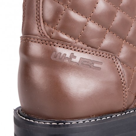 Ghete moto femei W-TEC Leocia, Maro