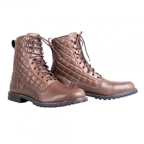 Ghete moto femei W-TEC Leocia, Maro