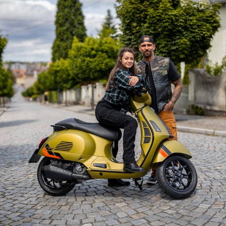 Jeans moto femei W-TEC Komehana