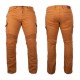 Jeans moto barbati W-TEC Wallbridge Caramel