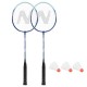Set 2 rachete badminton Nils NRZ210