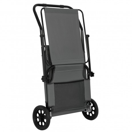 Sezlong cu roti Nils NC3307, albastru