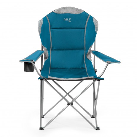 Scaun pliabil camping Nils Camp NC3080, Turcoaz