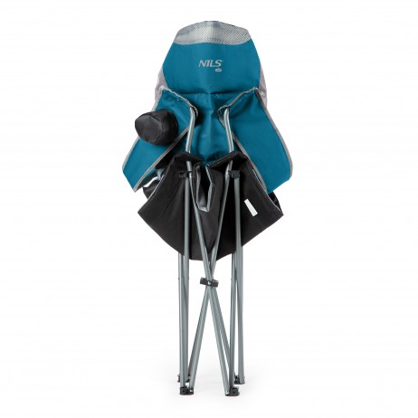 Scaun pliabil camping Nils Camp NC3080, Turcoaz