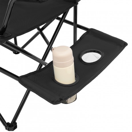 Scaun pliabil camping Nils NC3301, Negru