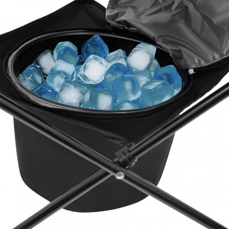 Set masa si scaune Nils Camp NC3304, Negru