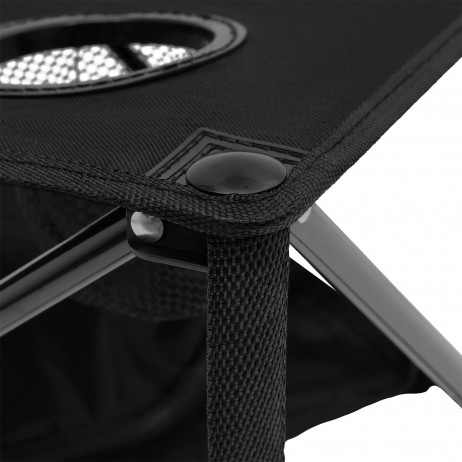 Set masa si scaune Nils Camp NC3304, Negru