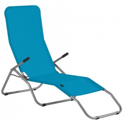 Sezlong pliabil Nils NC3017, Turcoaz