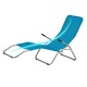 Sezlong pliabil Nils NC3017, Turcoaz