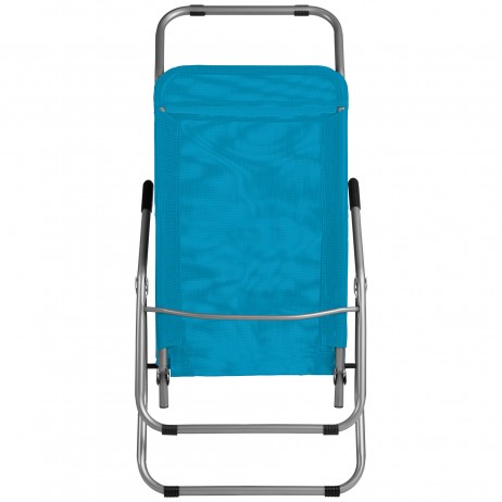 Sezlong pliabil Nils NC3017, Turcoaz