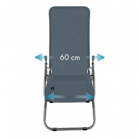 Sezlong pliabil Nils NC3017, Gri