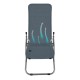 Sezlong pliabil Nils NC3017, Gri