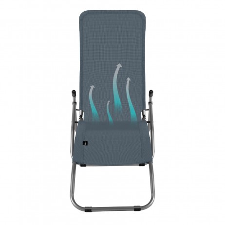 Sezlong pliabil Nils NC3017, Gri