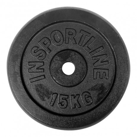 Disc greutate din fonta inSPORTline CastCzech 5 kg/ 30 mm
