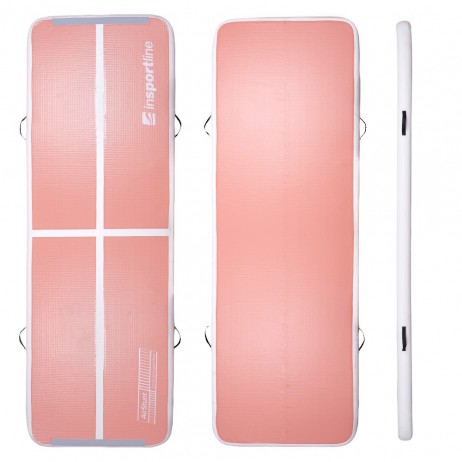 Saltea gonflabila gimnastica inSPORTline Airstunt 300 x 100 x 10 cm, Gri