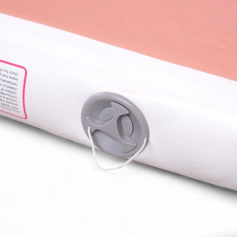 Saltea gonflabila exercitii inSPORTline Airstunt 400 x 100 x 10 cm, Gri