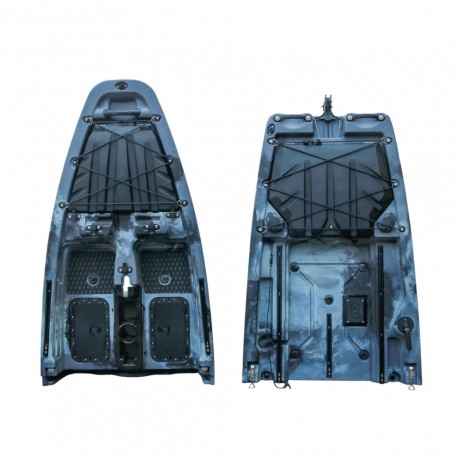 Caiac cu pedale pliabil inSPORTline Rhoner Urban Camo