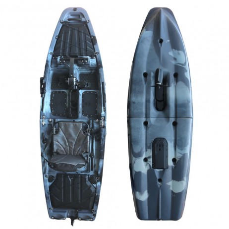 Caiac cu pedale pliabil inSPORTline Rhoner Urban Camo