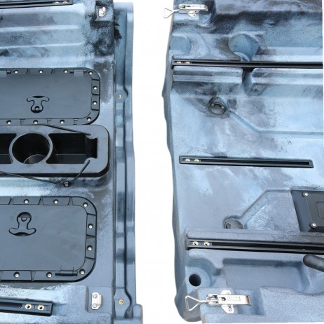 Caiac cu pedale pliabil inSPORTline Rhoner Urban Camo