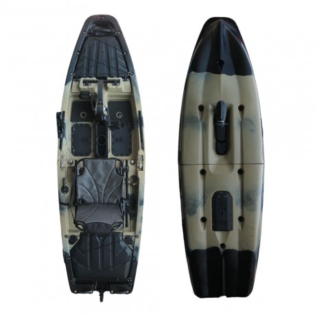 Caiac cu pedale pliabil inSPORTline Rhoner Urban Camo