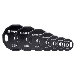 Set discuri olimpice cauciucate inSPORTline Ruberton 1.25-25kg