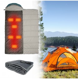 Patura cu incalzire inSPORTline Foseto 170 x 72 cm