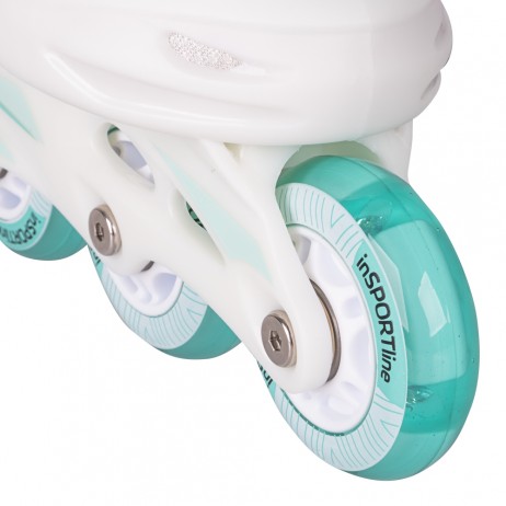 Role reglabile copii inSPORTline Tealero cu roti LED