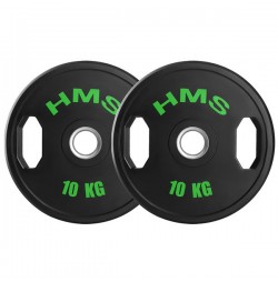 Greutati olimpice cauciucate HMS TOG05 2 x 5 kg/50 mm