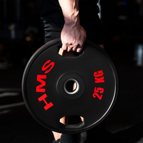 Greutati olimpice cauciucate HMS TOG20 2 x 20 kg/50 mm