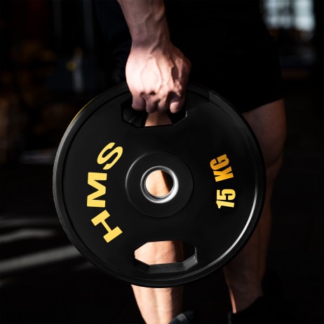 Greutati olimpice cauciucate HMS TOG25 2 x 25 kg/50 mm