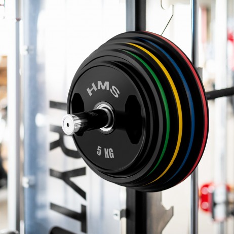 Greutati olimpice cauciucate HMS TOG25 2 x 25 kg/50 mm