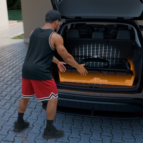 Cos baschet portabil pliabil inSPORTline Tifton