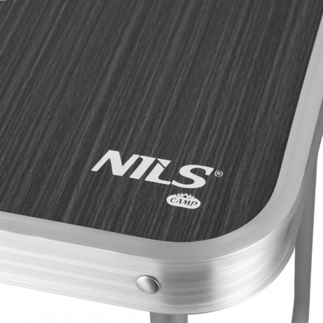 Masa camping Nils Camp NC340 60x40x50 cm, Gri inchis