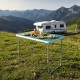 Masa camping Nils Camp NC340 60x40x50 cm, Albastru