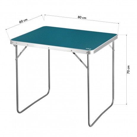 Masa camping Nils Camp NC340 60x40x50 cm, Albastru