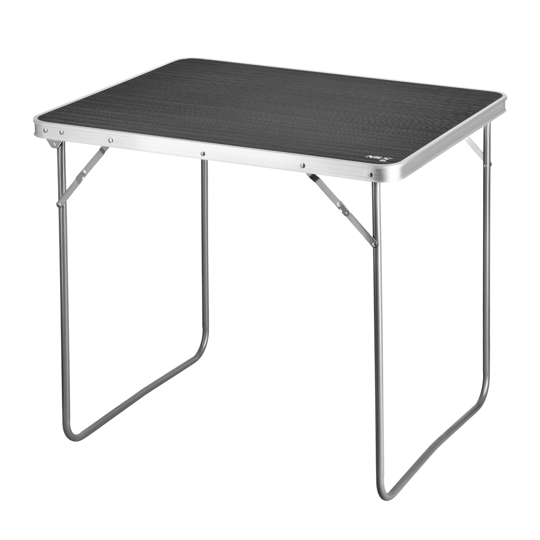 Masa camping Nils Camp NC340 80x60x70 cm, Gri inchis