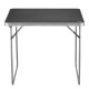 Masa camping Nils Camp NC340 80x60x70 cm, Gri inchis