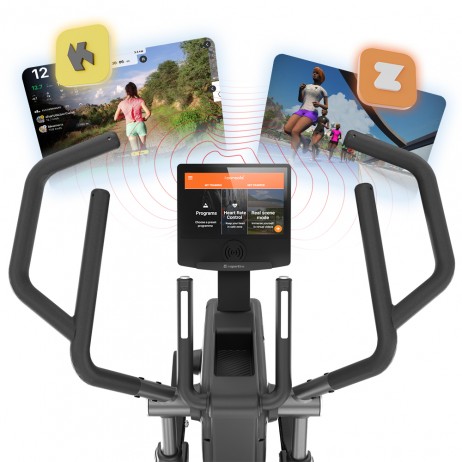 Bicicleta eliptica inSPORTline ZenStride 1200