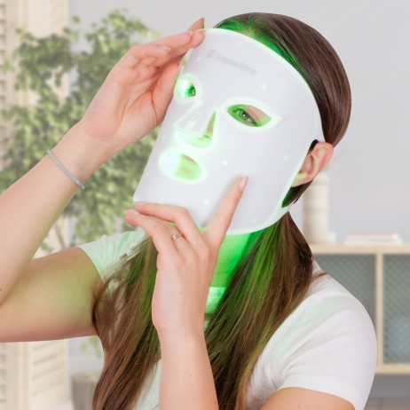 Masca reîncărcabilă cu lumină LED inSPORTline Santorina