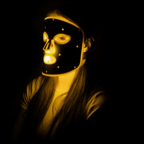 Masca reîncărcabilă cu lumină LED inSPORTline Santorina