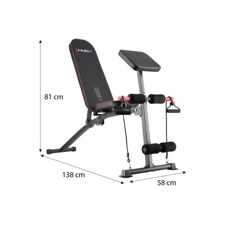 Banca exercitii reglabila HMS L8021