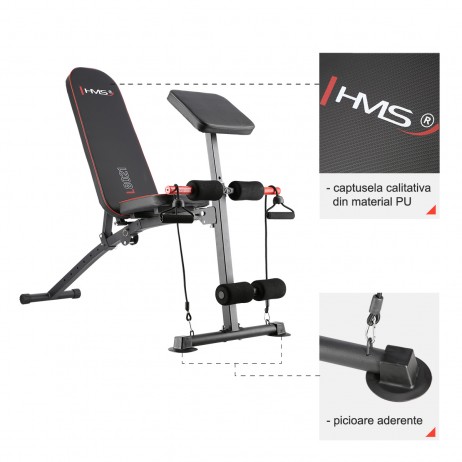 Banca exercitii reglabila HMS L8021