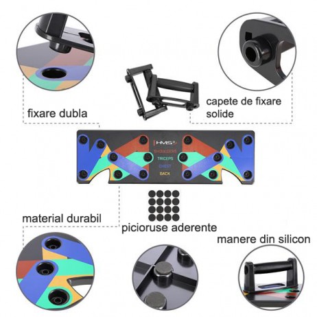 Placa cu manere pentru flotari HMS PU10B