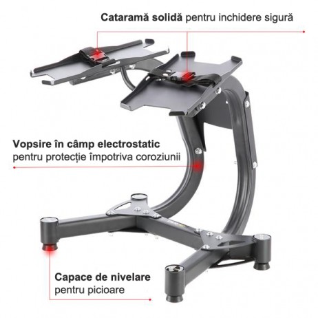 Suport ajustabil pentru gantere HMS PREMIUM STR10 PRO