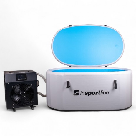 Cada pentru baie cu gheata inSPORTline Laaches 135 x 80 x 65 cm cu Termostat