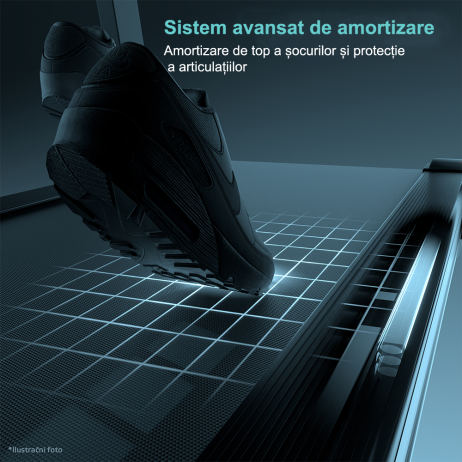 Banda de alergare inSPORTline ZenRun 120, 4CP, 150KG